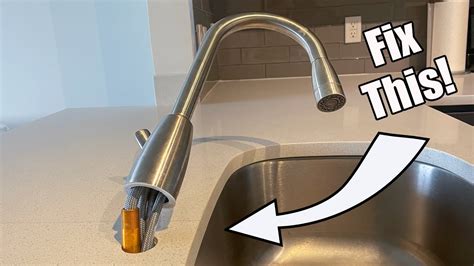 moen single handle kitchen faucet loose|DIY: Tightening a loose Moen kitchen faucet handle